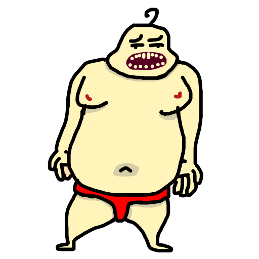 Red Speedo drawing by mikl pickle