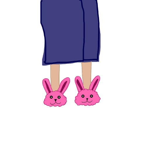 Slippers drawing by wethebambam