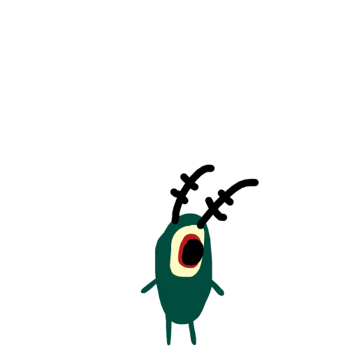 Plankton drawing by knoxy
