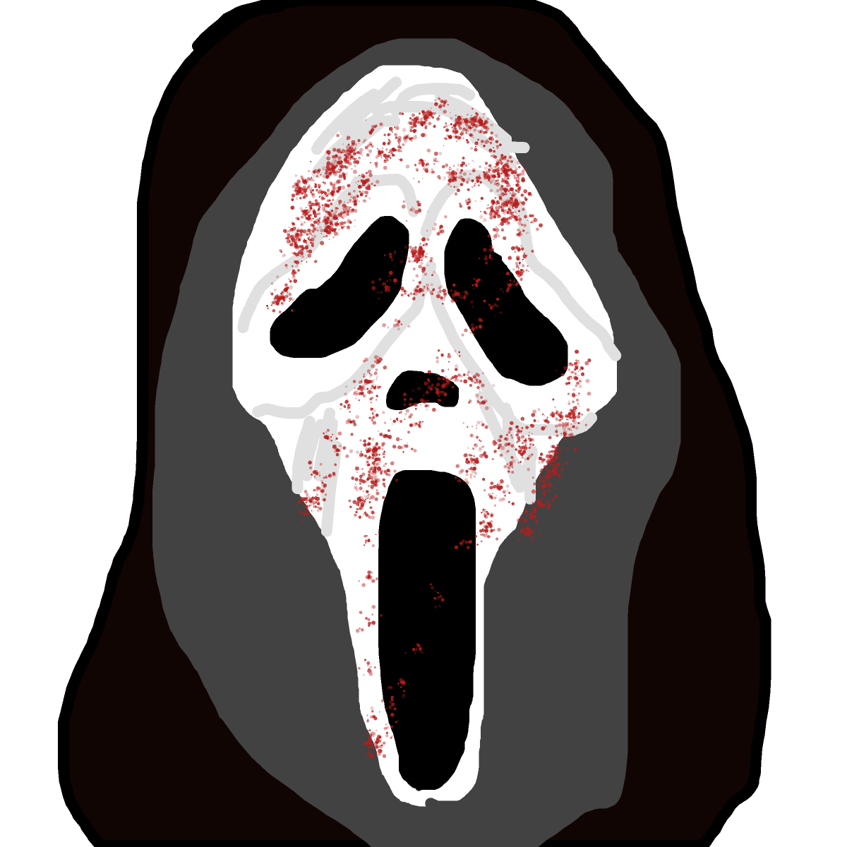 Ghostface drawing by countnicula