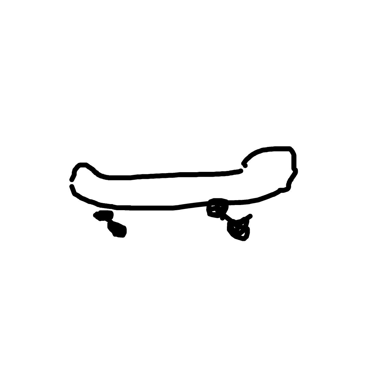 Skateboard drawing by deep-fair-power
