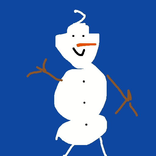 Olaf drawing by navy-wide-voice