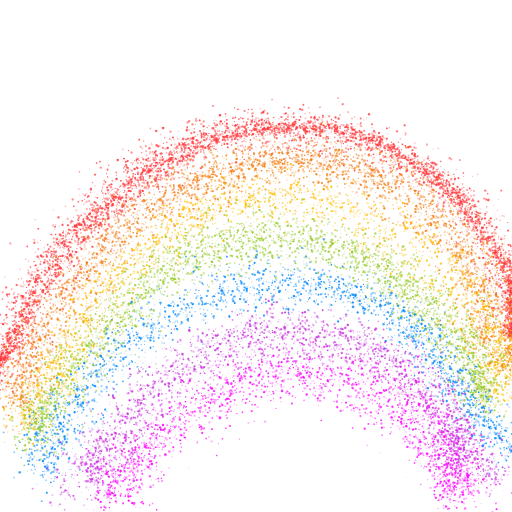 Rainbow drawing by hard-free-painter