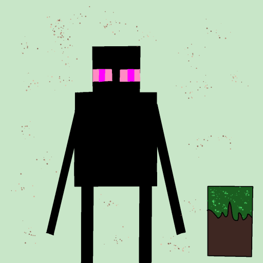 Enderman drawing by krissywissy