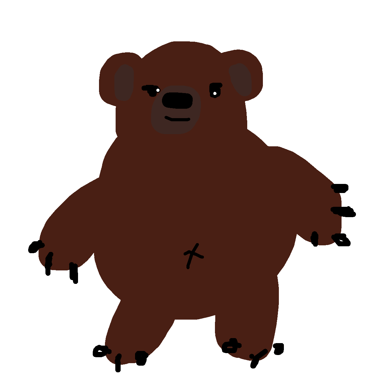 Bear drawing by maymay