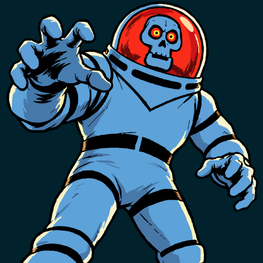 Spooky Space Kook drawing by Guardianoflives