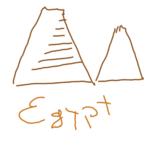 Pyramid drawing by coal-mild-peace
