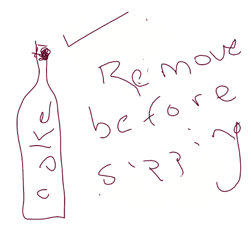 Bottle Cap drawing by coal-mild-peace