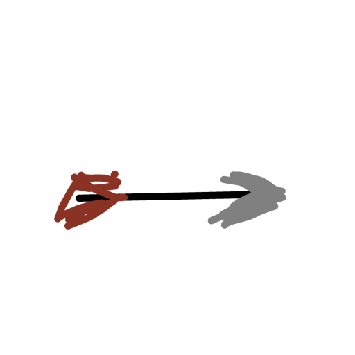 Arrow drawing by grape-hard-shield