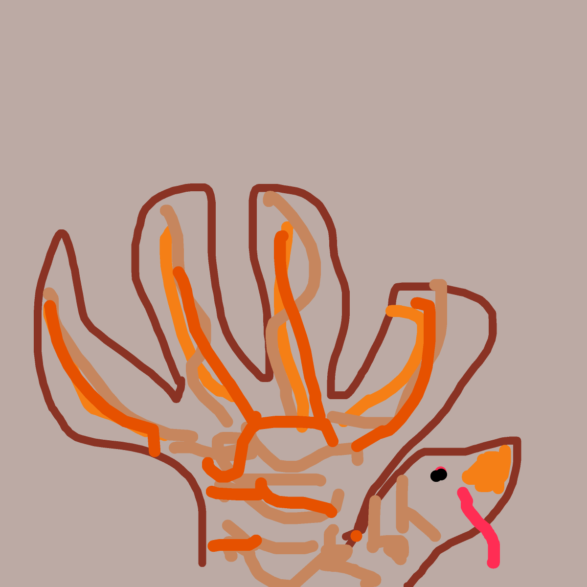 Turkey drawing by dark-clear-force