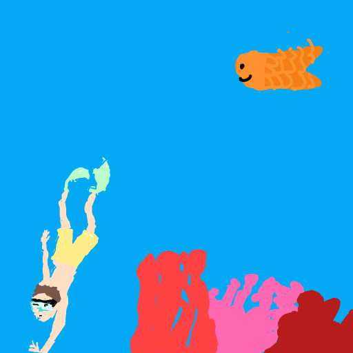 Swim drawing by navy-cyan-trade