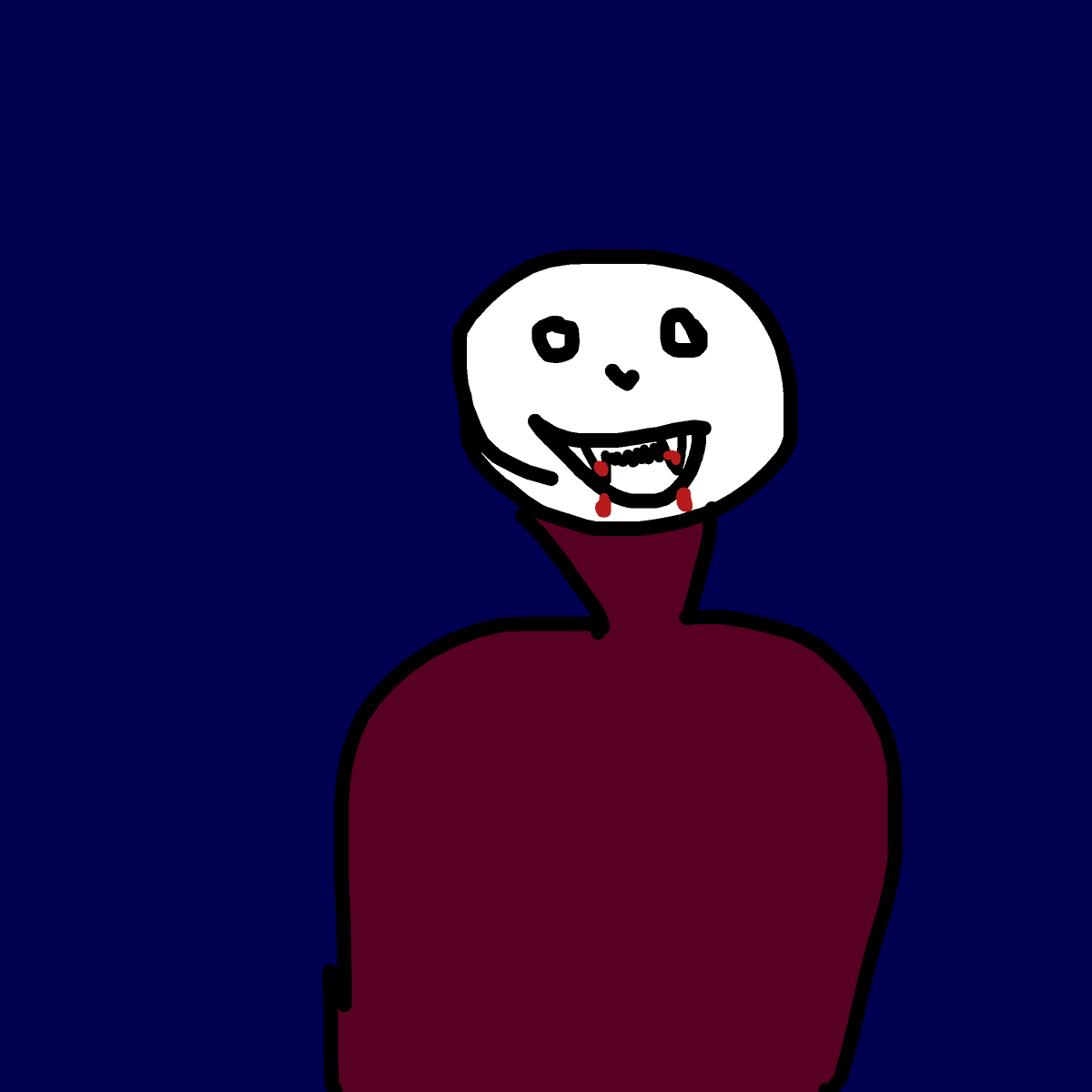 Vampire drawing by grou