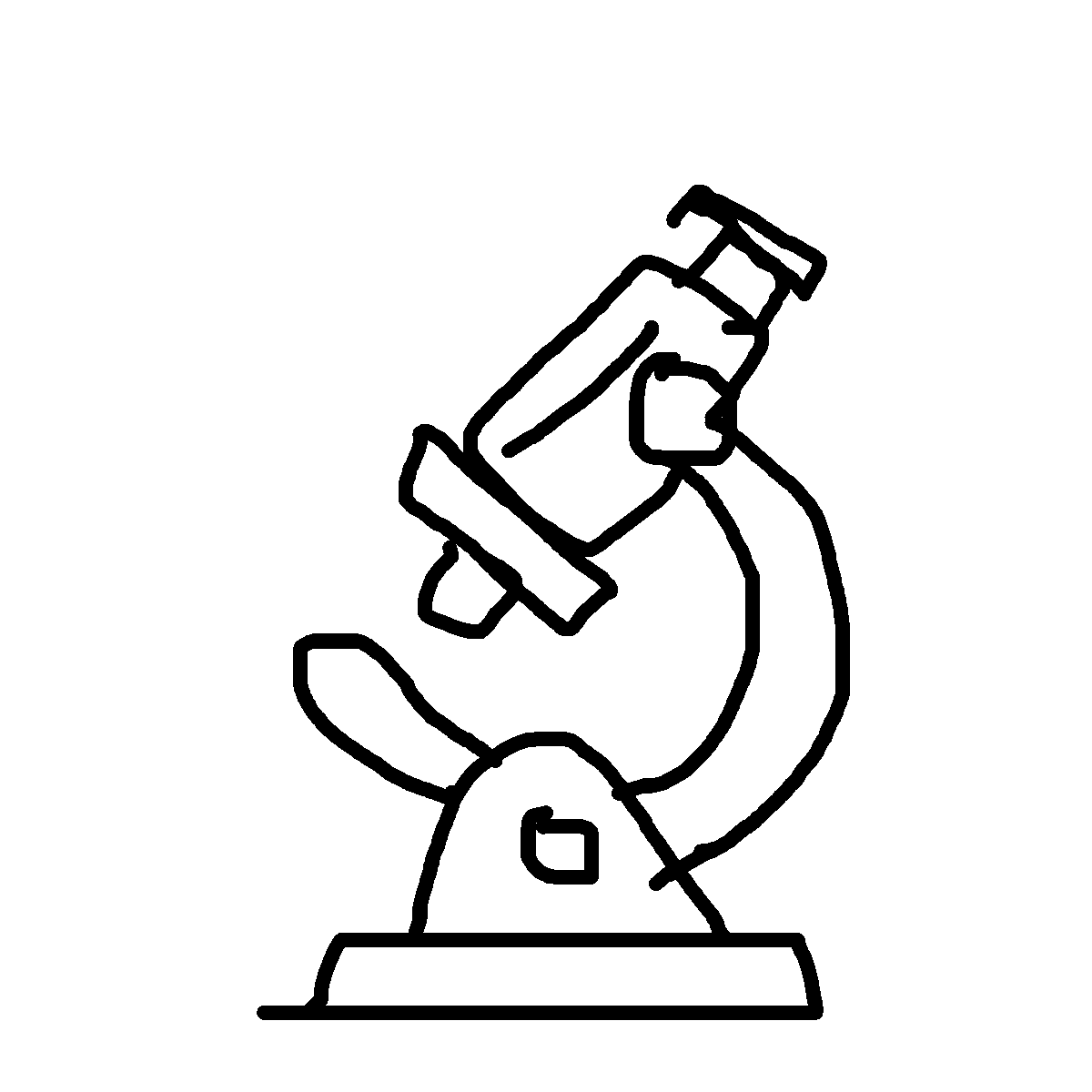 Microscope drawing by mikestam195