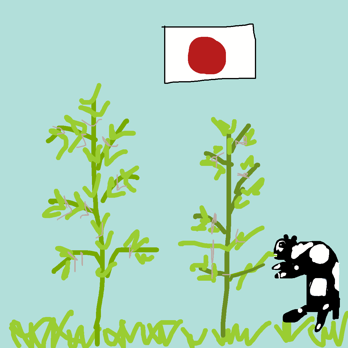 Bamboo drawing by color-olive-web
