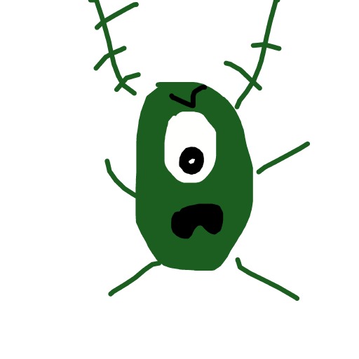 Plankton drawing by tittychakras