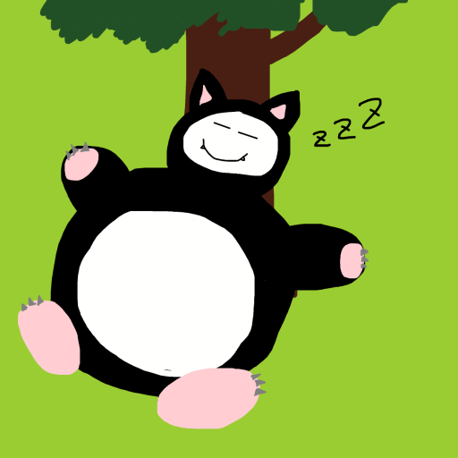 Snorlax drawing by nicodarunia
