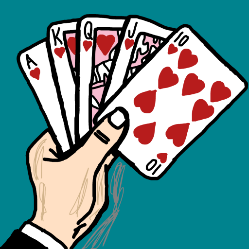 Poker drawing by monthra