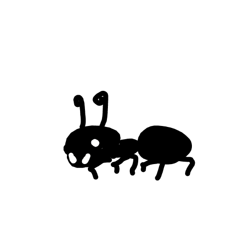 Ant drawing by Juliezzz