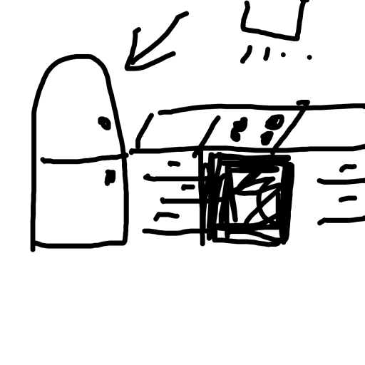 Fridge drawing by princess fiona
