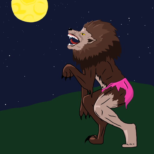 Werewolf drawing by firecracker