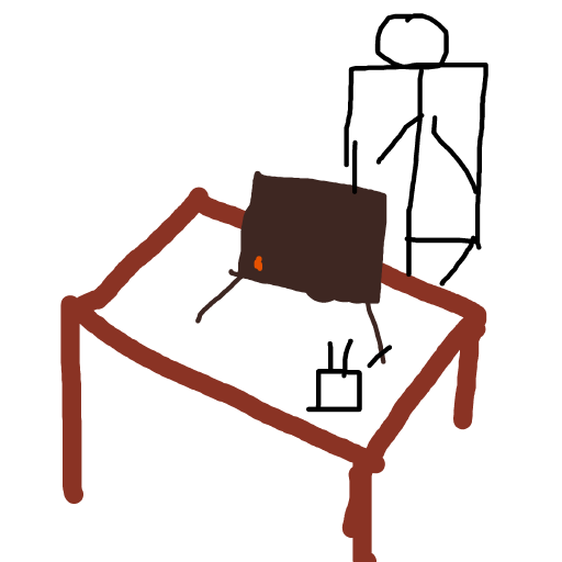 Desk drawing by mikestam195