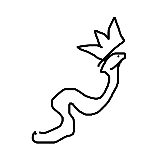 King Worm drawing by dawn-omega-bard