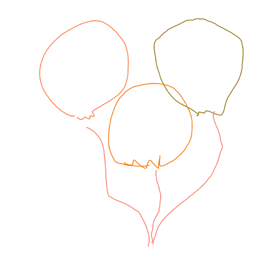 Balloon drawing by coal-mild-peace