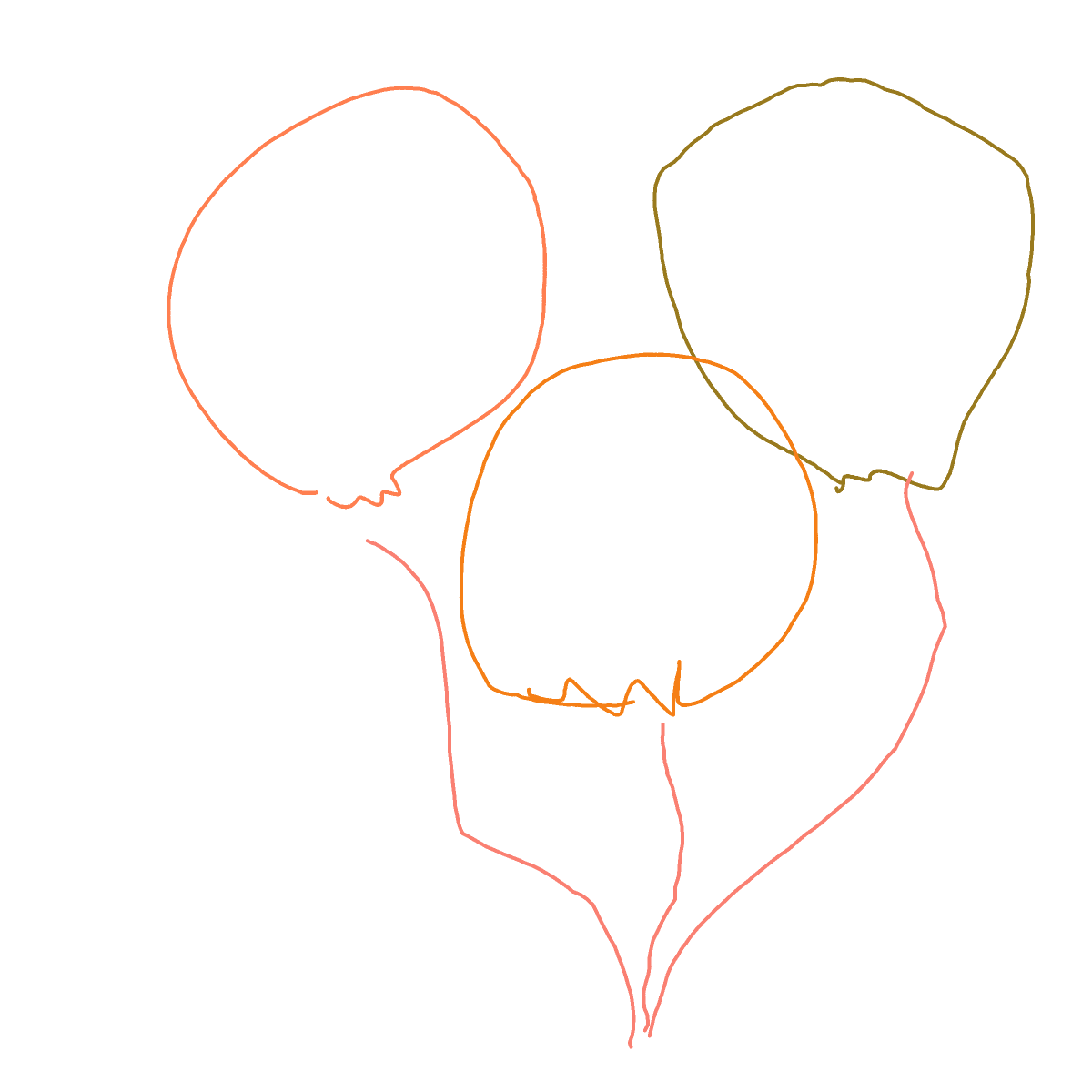Balloon drawing by coal-mild-peace