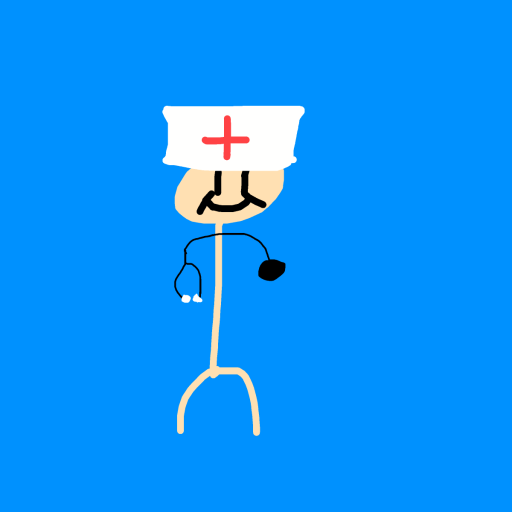Doctor drawing by iron