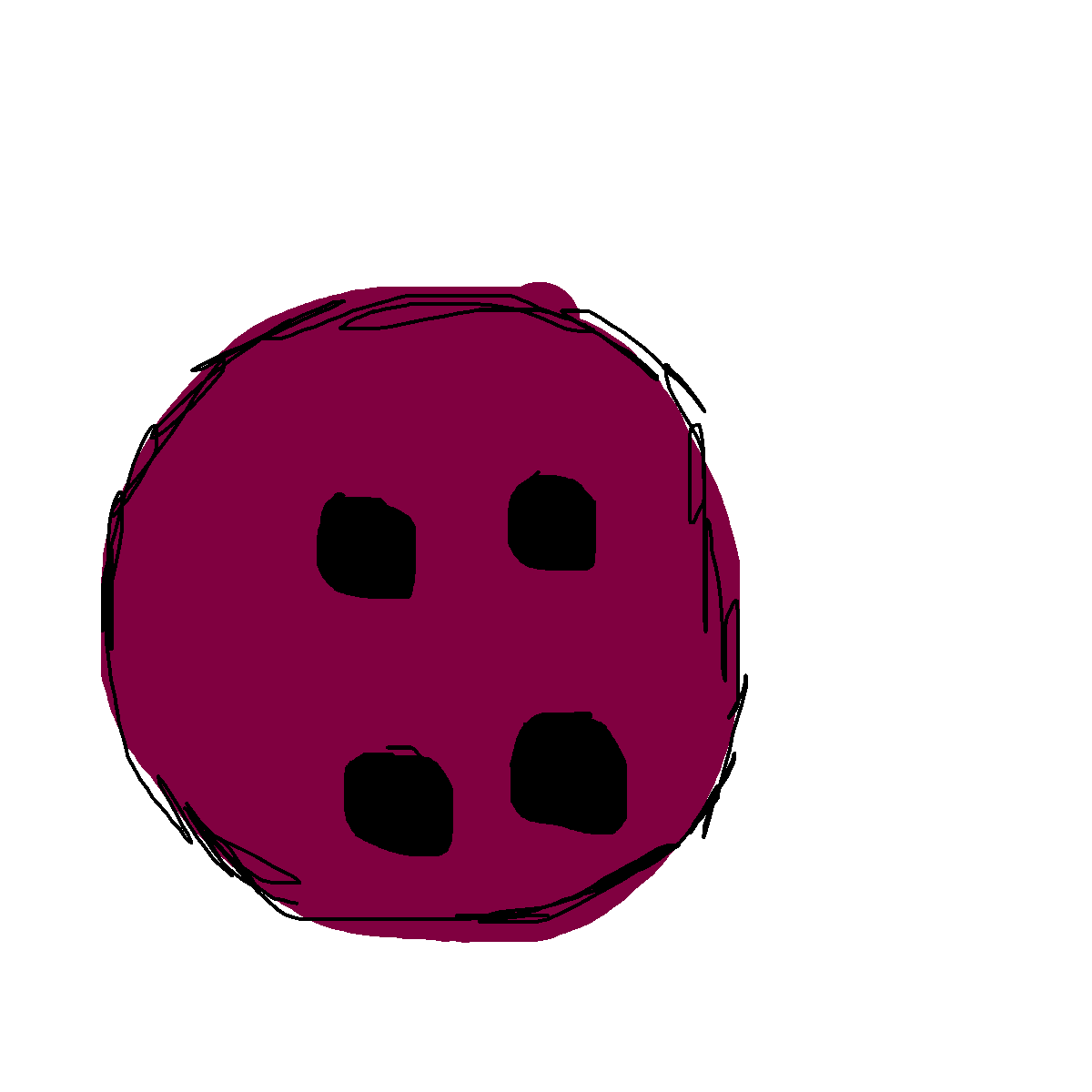 Button drawing by mikestam195