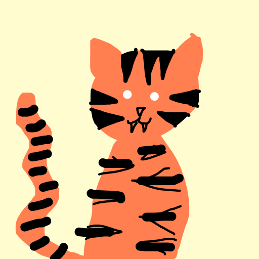 Tiger drawing by grou