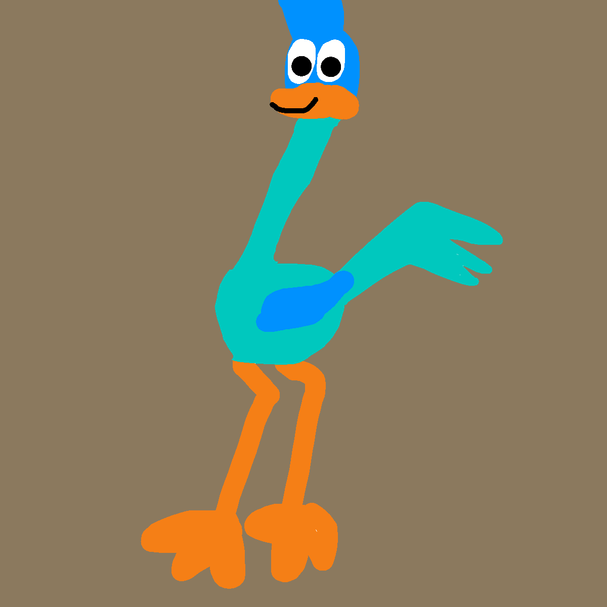 Road Runner drawing by jashezilla
