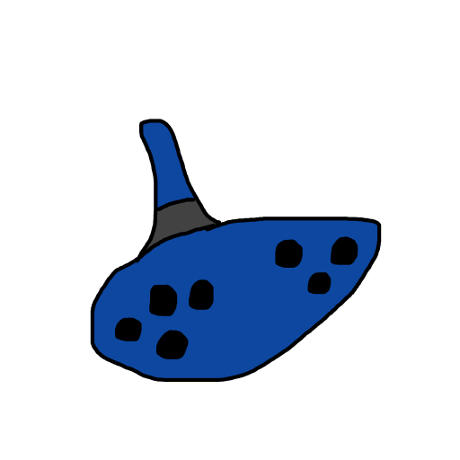 Ocarina drawing by theduchess