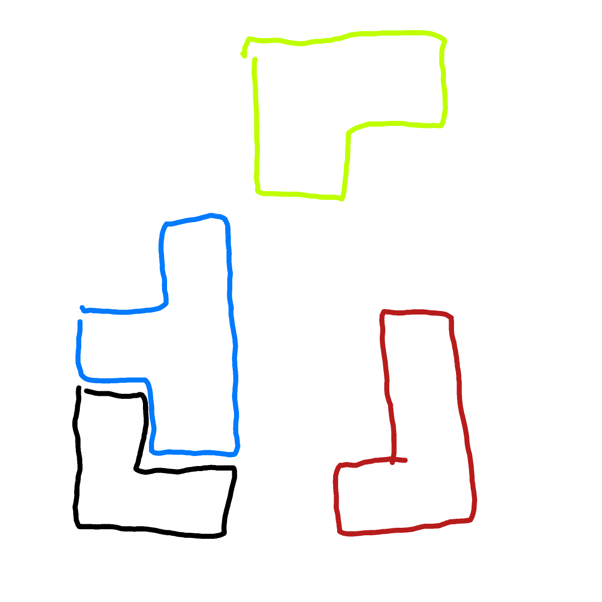 Tetris drawing by ishak