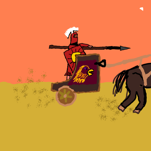 Chariot drawing by soft-blue-storm
