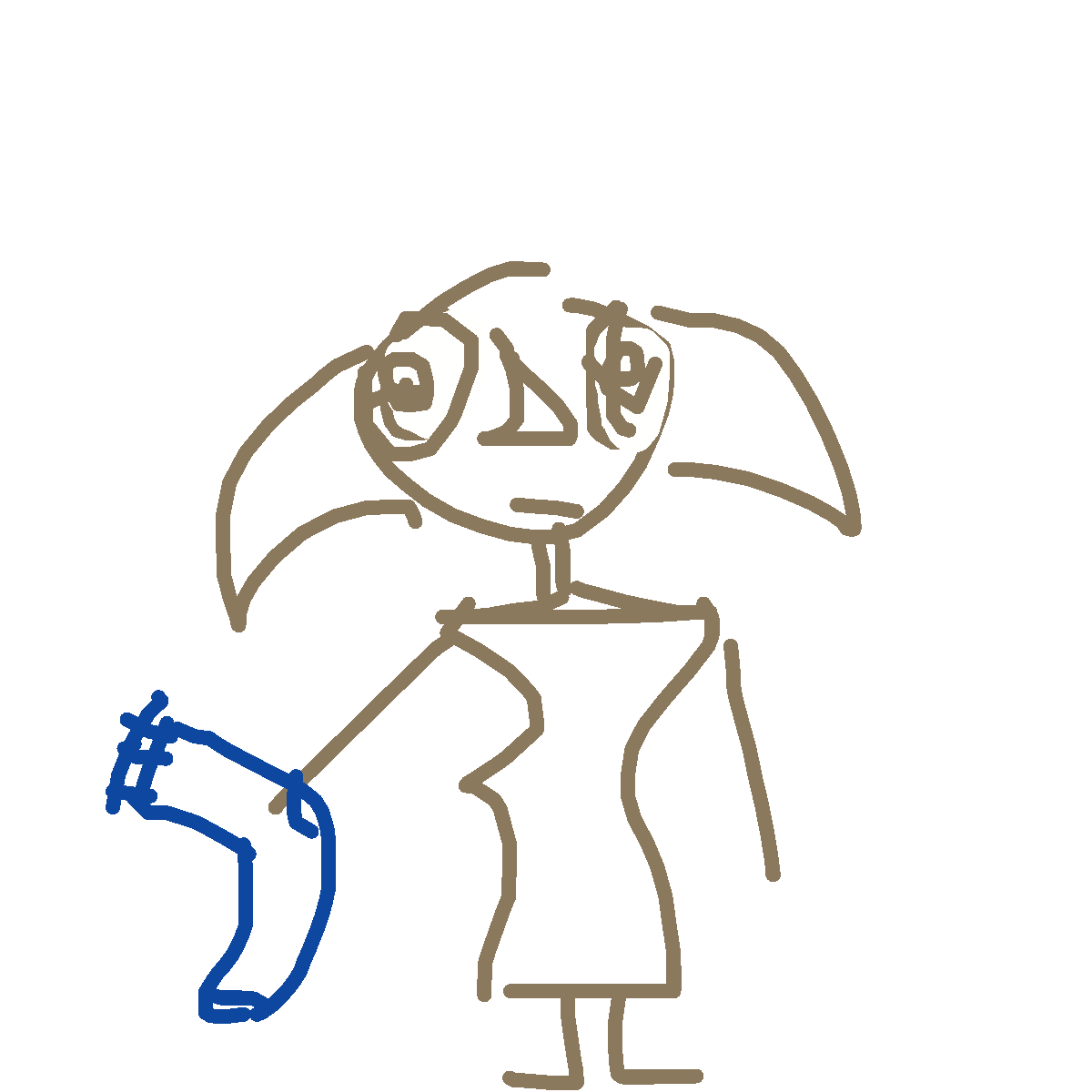 Dobby drawing by xugudigjdye