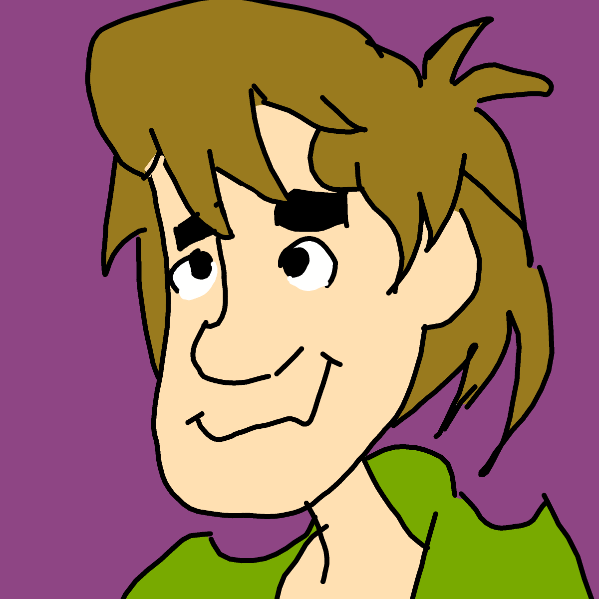 Shaggy drawing by Juliezzz