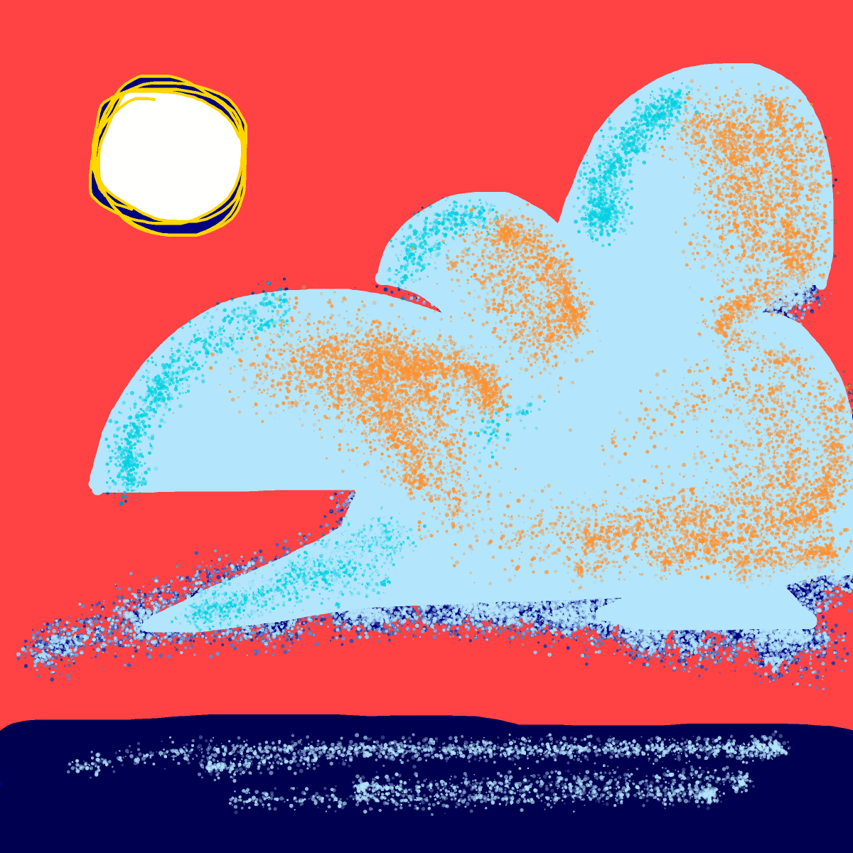 Cloud drawing by koko_b_where
