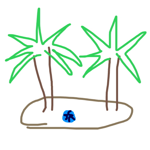 Island drawing by hayley