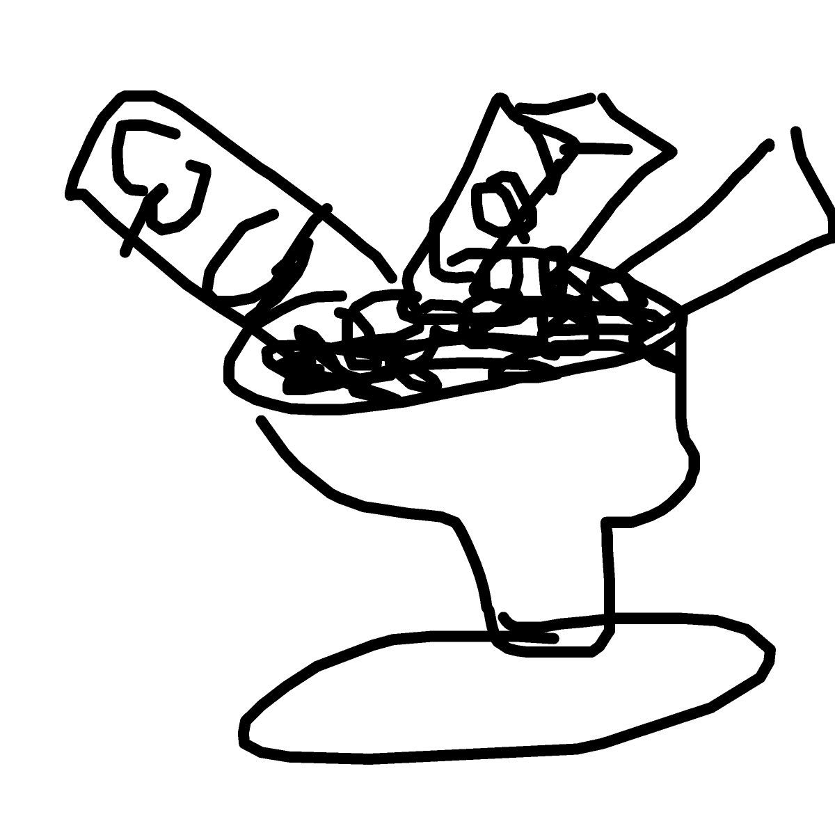 Pot of Gold drawing by edge-prime-rogue
