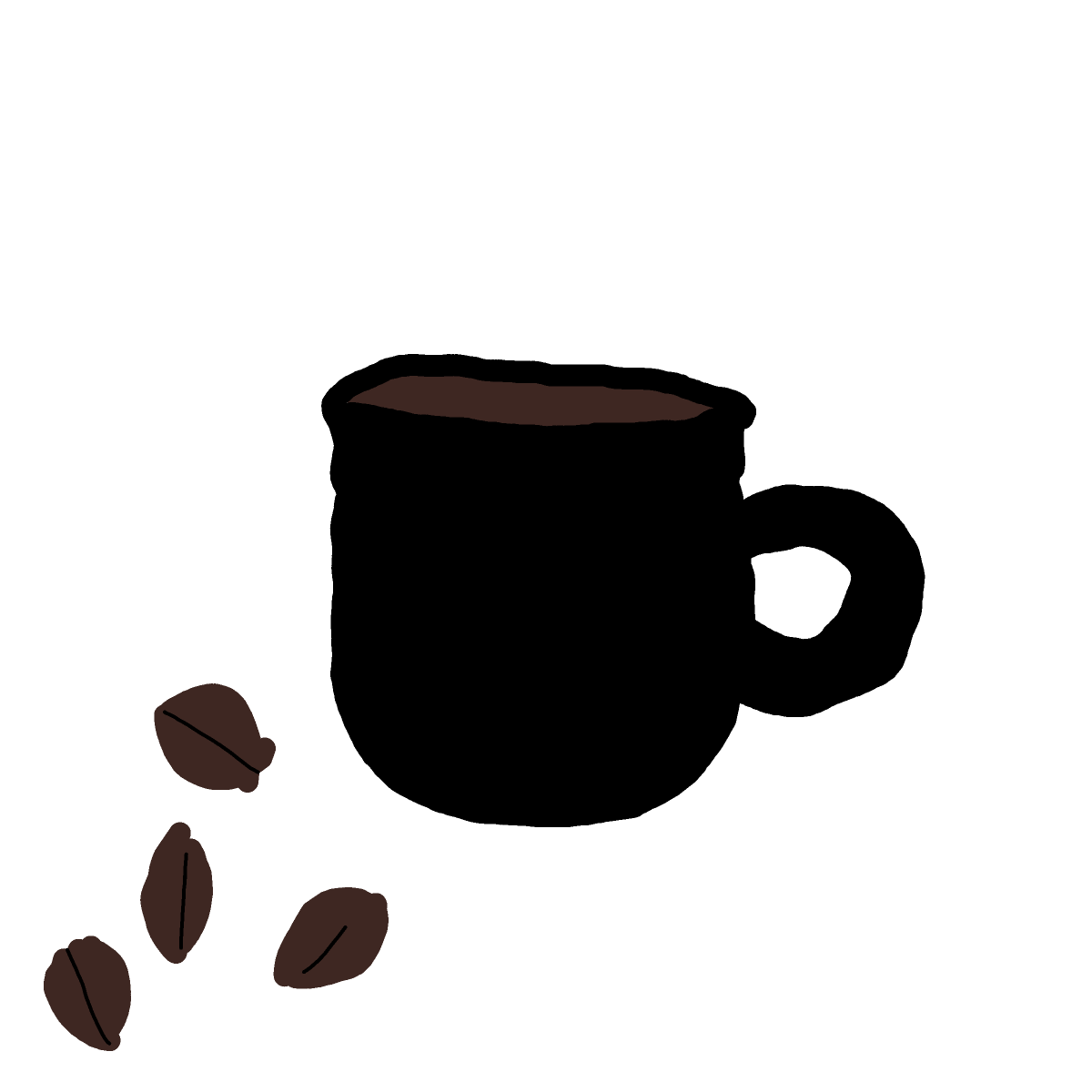 Coffee drawing by ishak