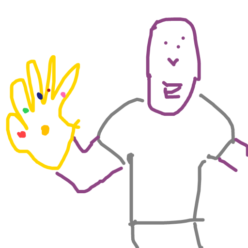 Thanos drawing by marcool