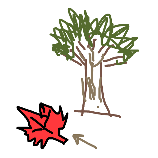 Maple Leaf drawing by delta-hyper-spire