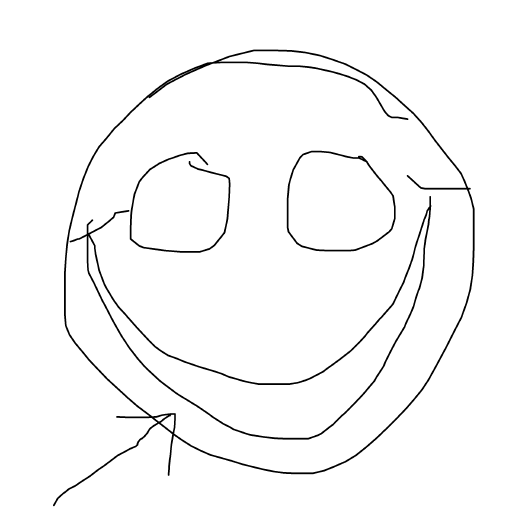 Smile drawing by solar-deep-valor