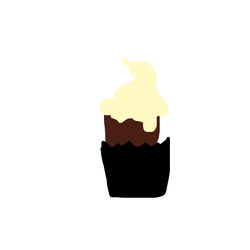 Cupcake drawing by isi