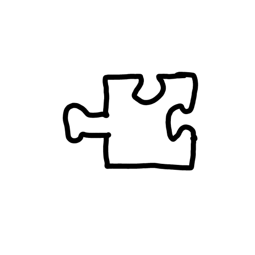 Jigsaw Piece drawing by silver-sharp-mode