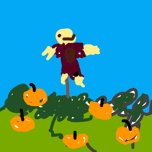 Pumpkin Patch drawing by wise-lead-face