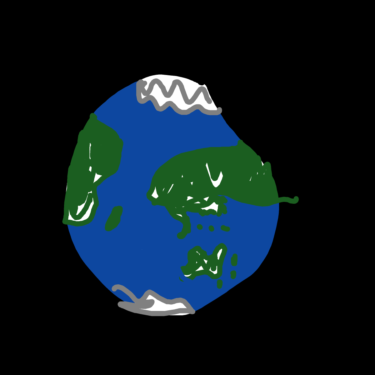 Earth drawing by princess fiona