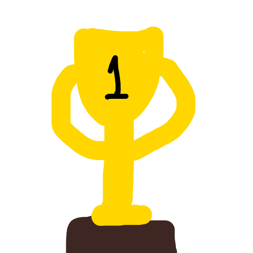Trophy drawing by wave-zest-painter