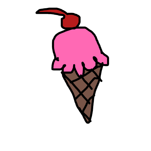 Ice Cream drawing by fine-happy-soul